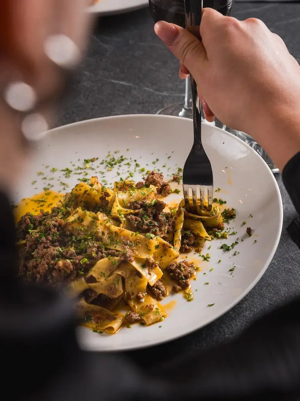 Pappardelle al Cinghiale